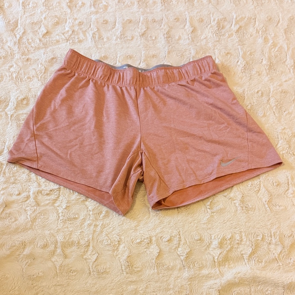Nike Women's Athletic Shorts in Soft Pink